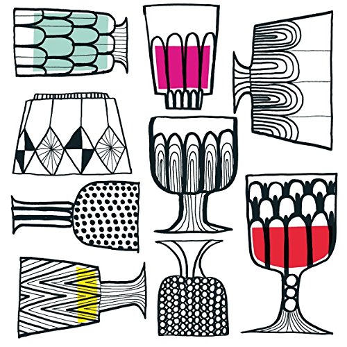 IHR Ideal Home Range Cocktail Napkins Marimekko Disposable 3-Ply Paper Party Napkin Pack, 5