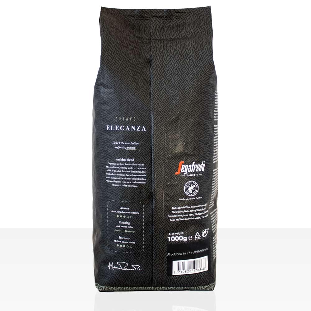 Segafredo Eleganza RFA 8 x 1kg Kaffeebohnen, 100% Arabica