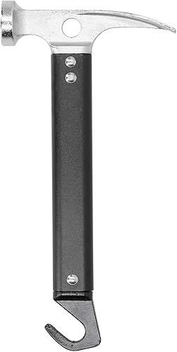 Miniatura 6 de Herramienta de mazo de camping, martillo removedor de pico, martillo de campamento ultraligero para tienda de campaña, martillo portátil para