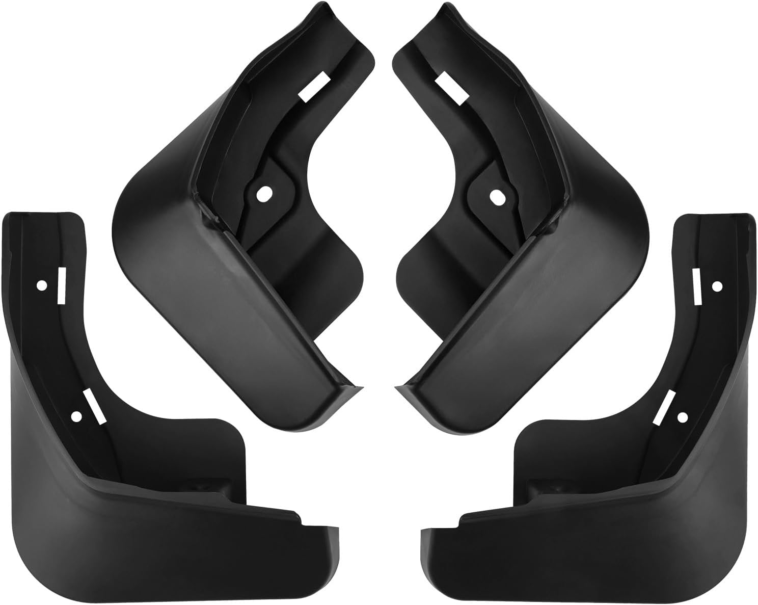 Mud Flaps for BYD Yuan Plus 2025, Intelligent Driving Version 4Pcs/Set Anti Splash Car Tire Mudguard Cover