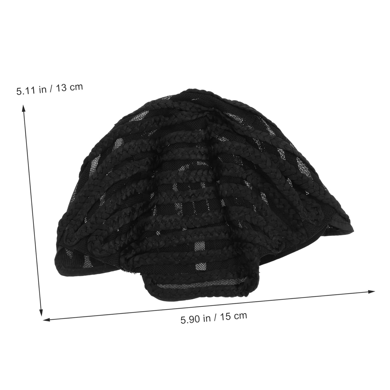 High-end Material Wig Cap Mesh Braided Cap for Wig Making Clip Cornrows