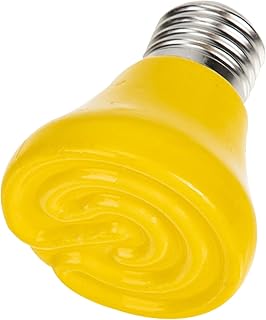 COLLBATH Lâmpada De Aquecimento De Cerâmica Hamsters Luz Uva Basking Spot Lâmpada De Calor Leopard Gecko Lâmpada De Calor Luzes De Répteis Spot Light Bulb Tartaruga Lâmpada Emissor De
