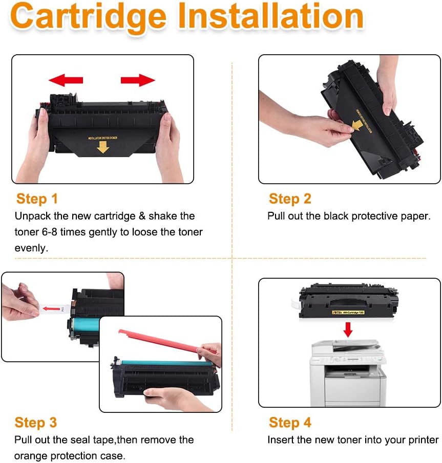 Amаzіng 🔥 Arcon Compatible Toner Cartridge Replacement for Canon 120 CRG120 CRG-120 use for Canon ImageCLASS D1320 D1350 D1370 D1120 D1100 D1180 D1150 D1550 D1520 D1170 D1520 D1550 Printer Ink (2-Pack)