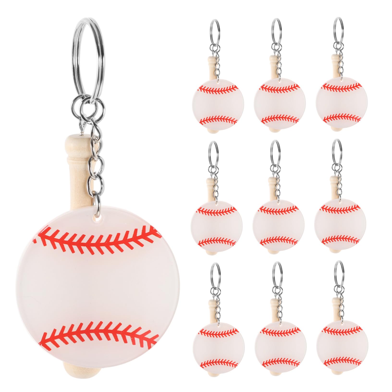 ifundom Baseball Schlüsselanhänger Weiche Schlüsselanhänger Für Sportliebhaber Für Taschen Und Rucksäcke