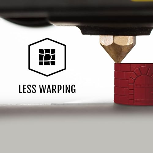 Miniatura 5 de HATCHBOX Filamento de impresora 3D PLA mate, precisión dimensional +- 0.001 pulgadas, carrete de 2.2 libras, 0.069 pulgadas, color rojo cereza