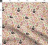 Mehrere Metre werden als kontinuierliches Stück bedruckt