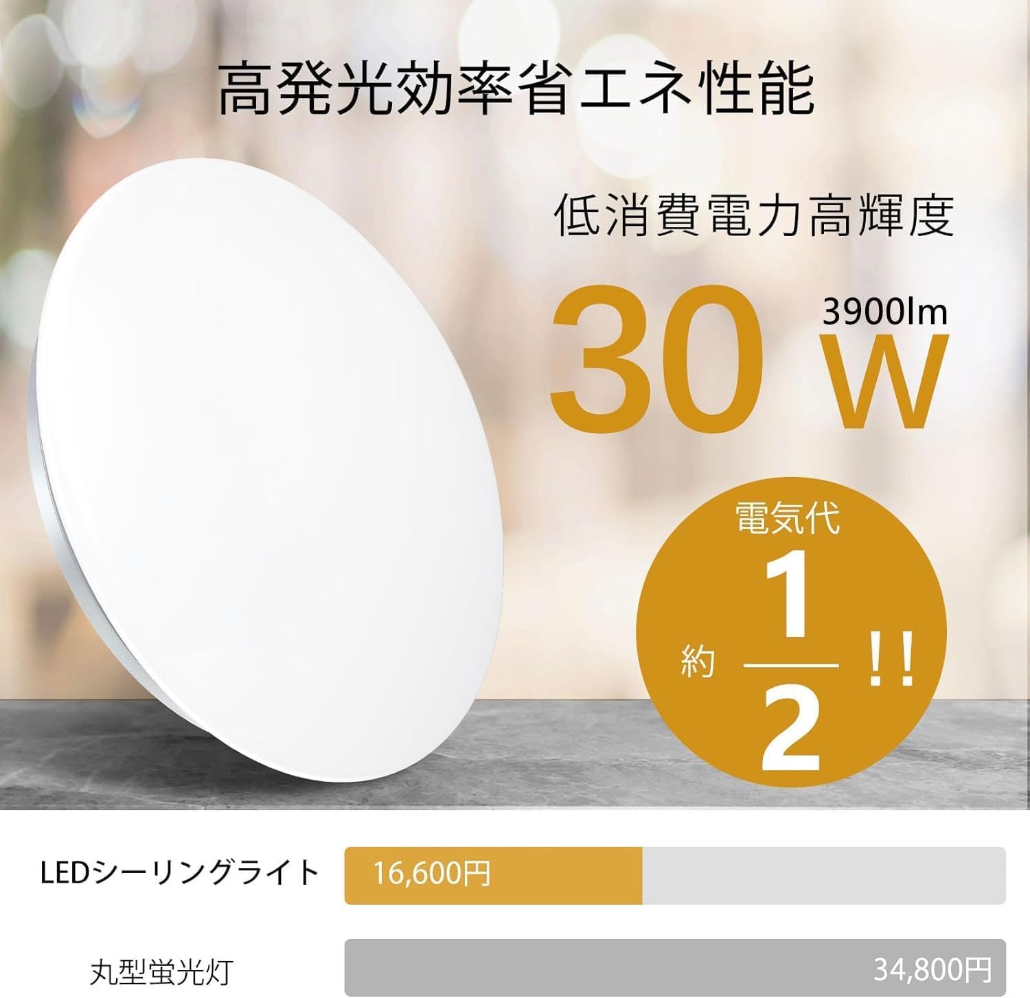 Amazon.co.jp : Coizabera LEDシーリングライト 10畳12畳 間接光常夜灯