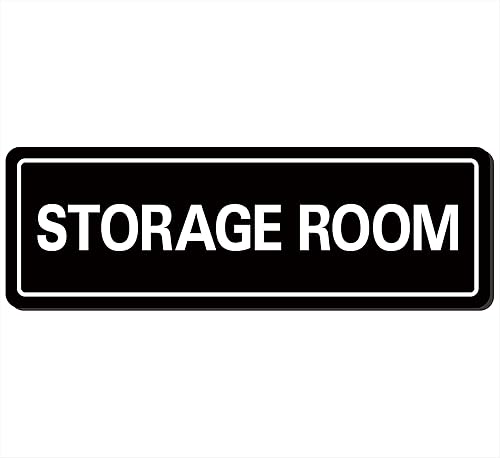 Miniatura 10 de Letrero mecánico para habitación – Letrero de habitación de equipos, material acrílico duradero de alta calidad, autoadhesivo súper fuerte, Negro -