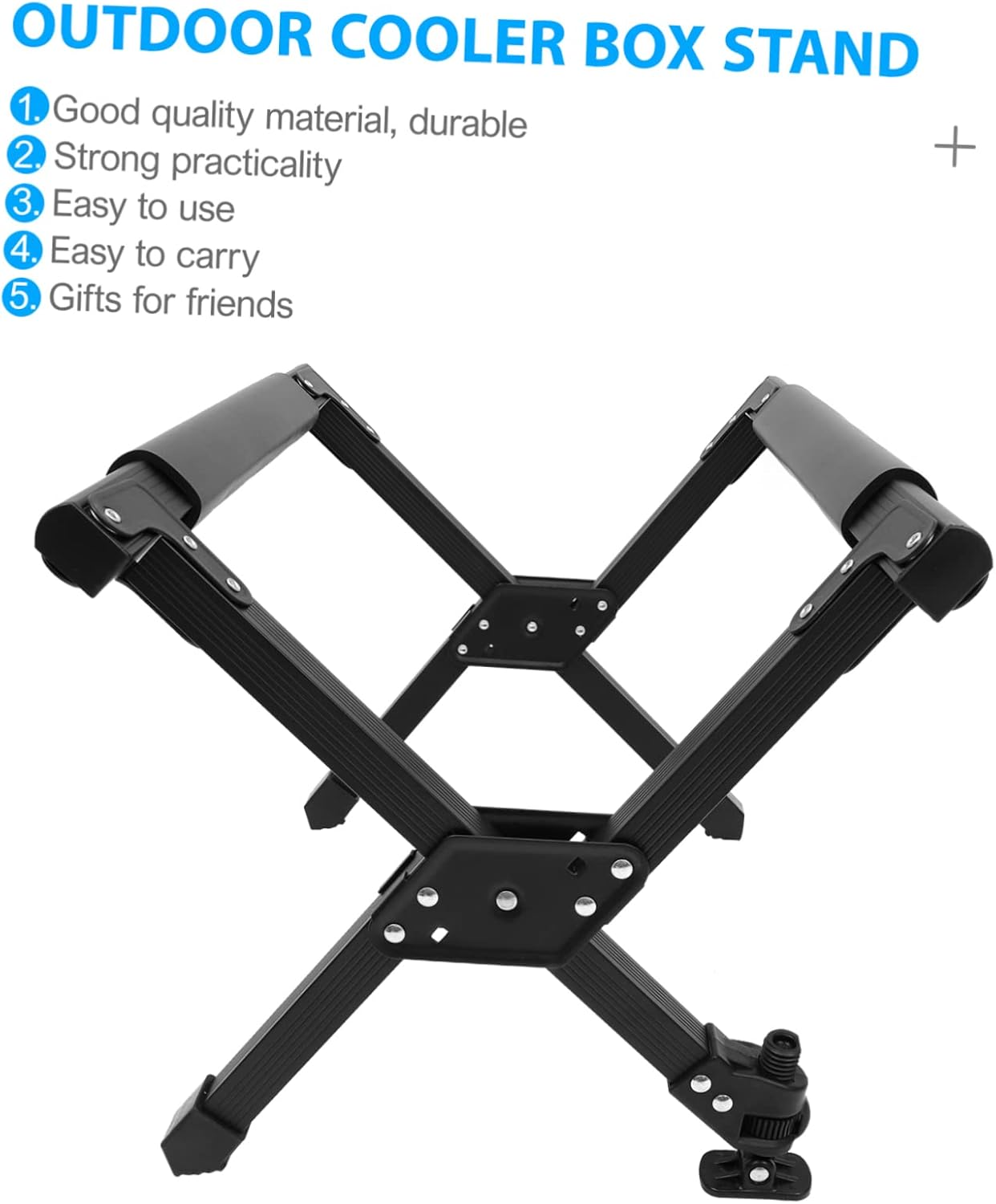 1pc Beach Storage Rack Lightweight Cooler Stand for Outdoor Activities for Camping Parties and Daily Use