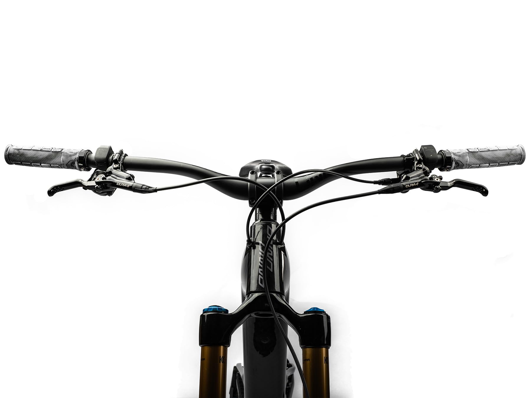 Poignée VTT AMS Rise Haut de Gamme Confortable antidérapante Lock-on Micro-Diamond Trail Enduro