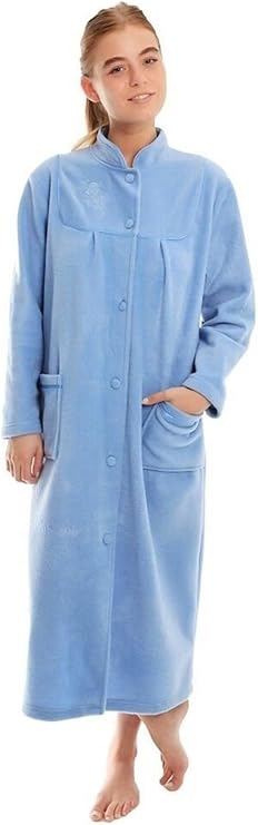 plus size fleece dressing gown
