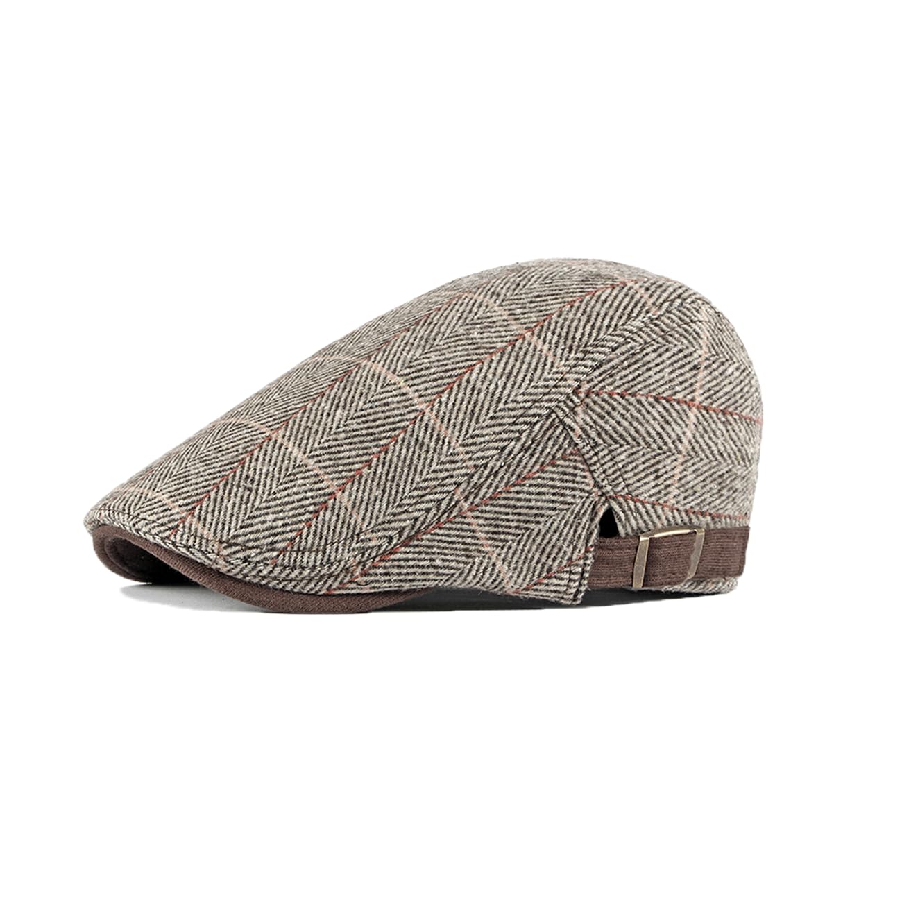 YAMEE Baskenmuts voor heren, mesh, ademend, platte pet voor heren, zomer, casual, zonwering, lichte zachte pet voor mannen, Newsboy pet, vintage, klassiek, platte pet heren, verstelbaar, outdoor