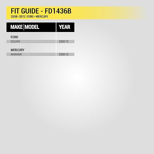 Miniatura 3 de Scosche FD1436B compatible con Ford Escape 2008-12  Mercury Mariner  Mazda Tribute, ISO doble DIN y DIN + kit de tablero de bolsillo plateado