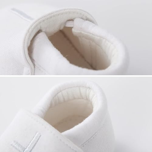 Miniatura 5 de pureborn Botines de forro polar unisex para bebé niño niña, zapatos cálidos para bebés