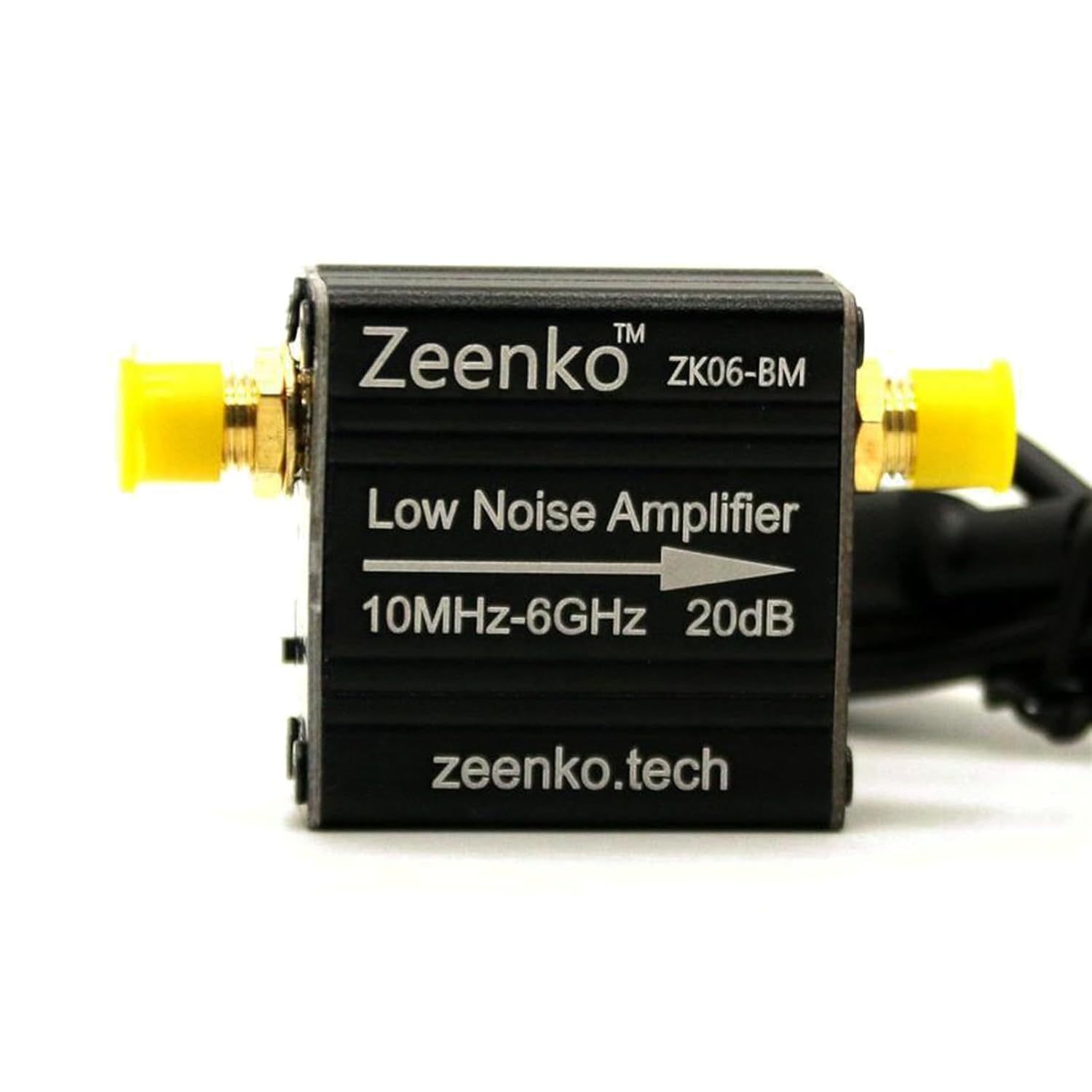 AURSINC ZK06-BM Low Noise Amplifier LNA Module, Broadband,10M-6GHz, 20db@3GHz Gain, USB Powered, Used for Tiny SA Ultra, for RF & Software Defined Radio (SDR), Built-in 300mAh Battery