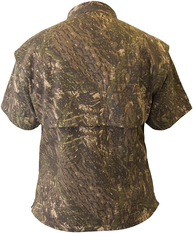 Ladies Camouflage Fishing Shirt Short Sleeves - Image 2