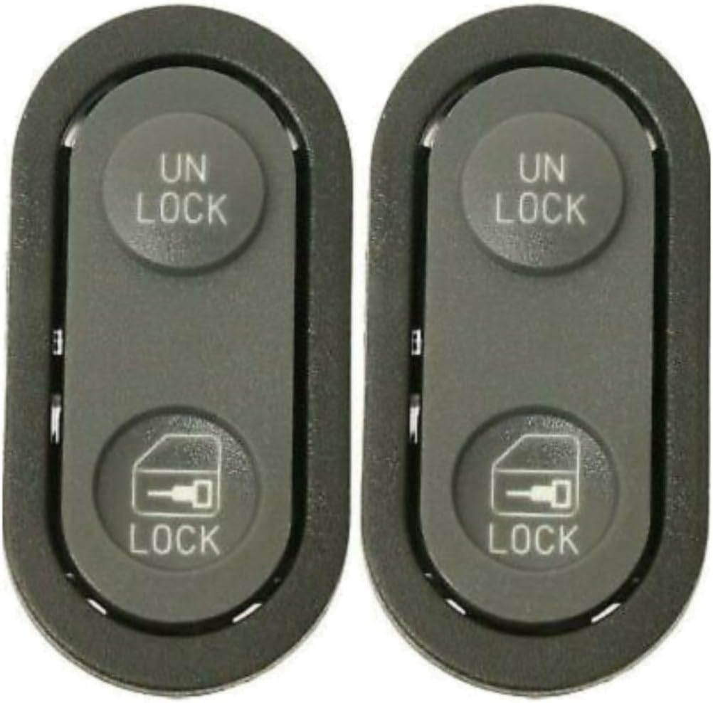 Set of 2 Door Lock Switches Pack for Blazer 92-94 for Jimmy 92-94 for Yukon 92-94 for C/K 1500/2500 Suburban 92-94 for C/K 1500/2500/3500 90-94 for C3500HD 91-94 Truck DS1557 11172536