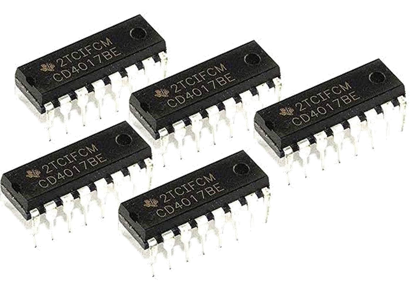 ILTPL CD4017 CD4017BE 4017 DECADE COUNTER DIVIDER IC PACK OF 5PCS