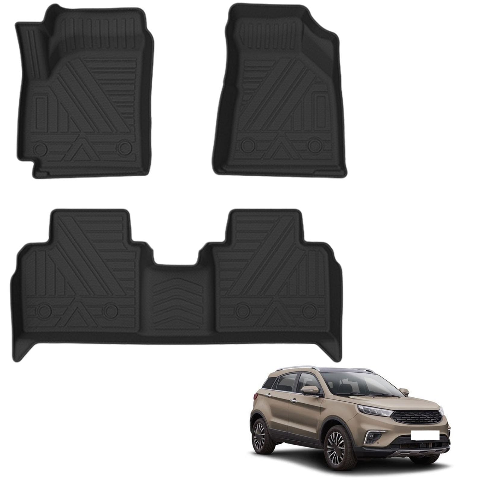 PAPEP Floor Mats for Ford Territory 2019-2020 RHD