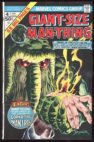 Amazon com: Giant Size Man Thing v1 #4 May 1975 Comic Book : Books
