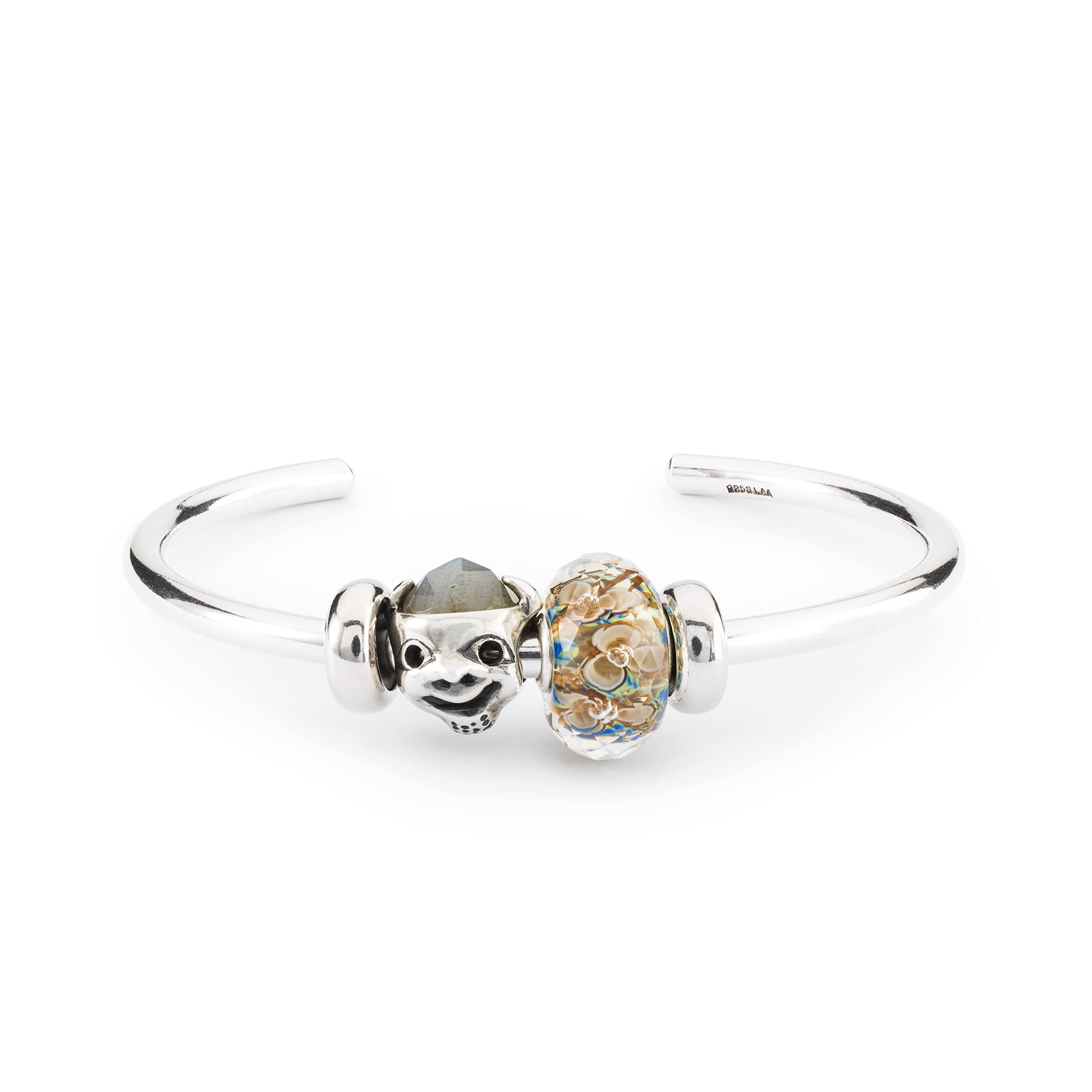 Trollbeads Fiori selvatici, misura unica, Vetro, Nessuna pietra preziosa