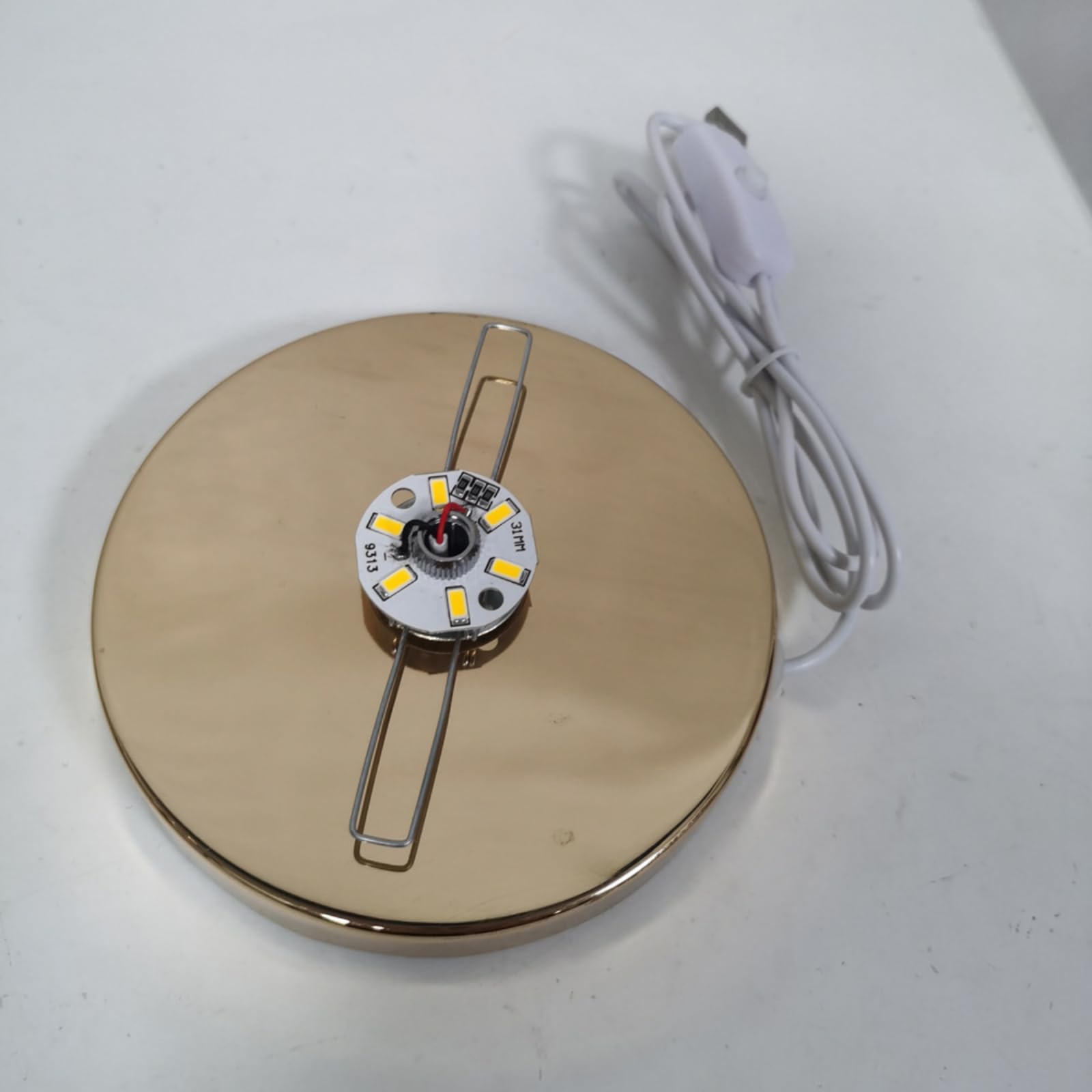 Rose Fleur Lampe de Table Créative Design Floral Bureau Lumière Znaczenie Femmes Romantique Décor à la Maison dla Chambre Anniversaires Rocznice Mariage Żywność USB