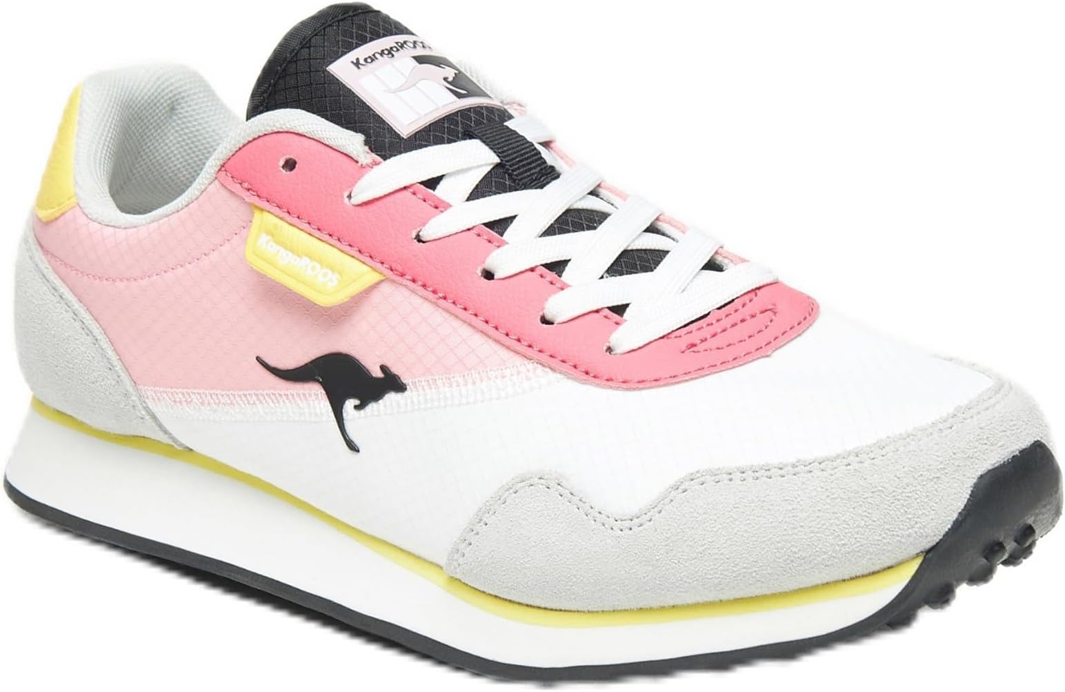 KangaROOSWomen Kangaroos Colourblock Sports Shoes With Lace-Up Closure 37 Grey