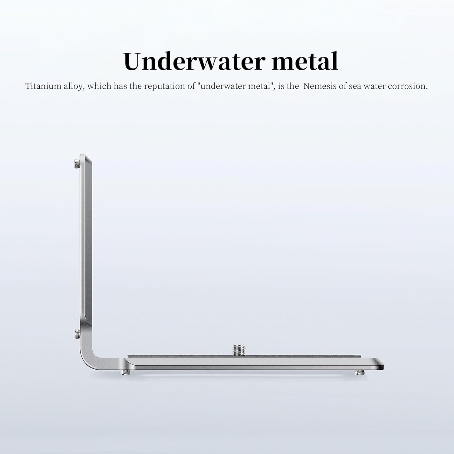 Leofoto Titanium Camera L Plate, Vertical Horizontal Switching Tripod Quick Release Plate Arca Swiss Standard Dovetail Compatible with Canon Nikon Sony Tripod Monopod (UL-01T) - Image 8