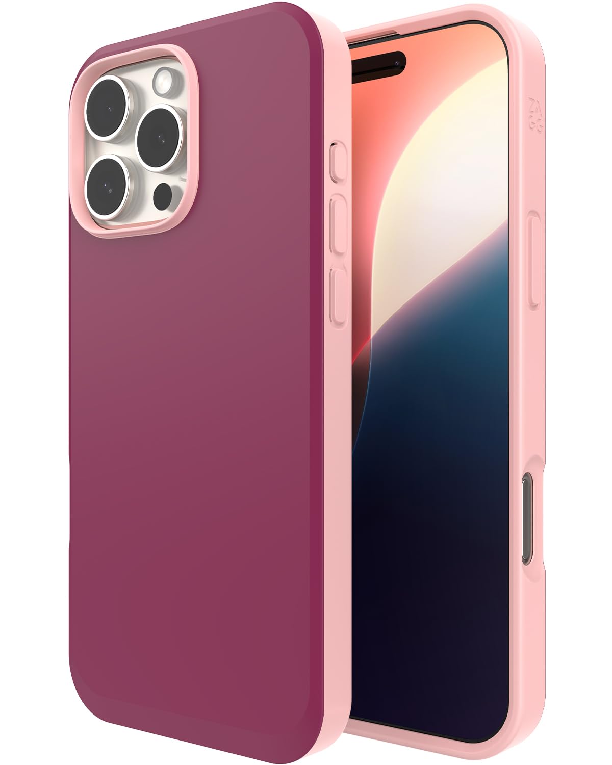 ZAGG SoHo Snap Case for iPhone 16 Pro Max - MagSafe Compatible, 10ft Drop Protection, Graphene-Infused, Wireless Charging, Eco-Friendly, Two-Tone