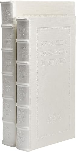 Miniatura 1 de Caja decorativa de madera de cuero sintético blanco para decoración del hogar, mesa de café y estantería, caja de almacenamiento de moda (YD-C105