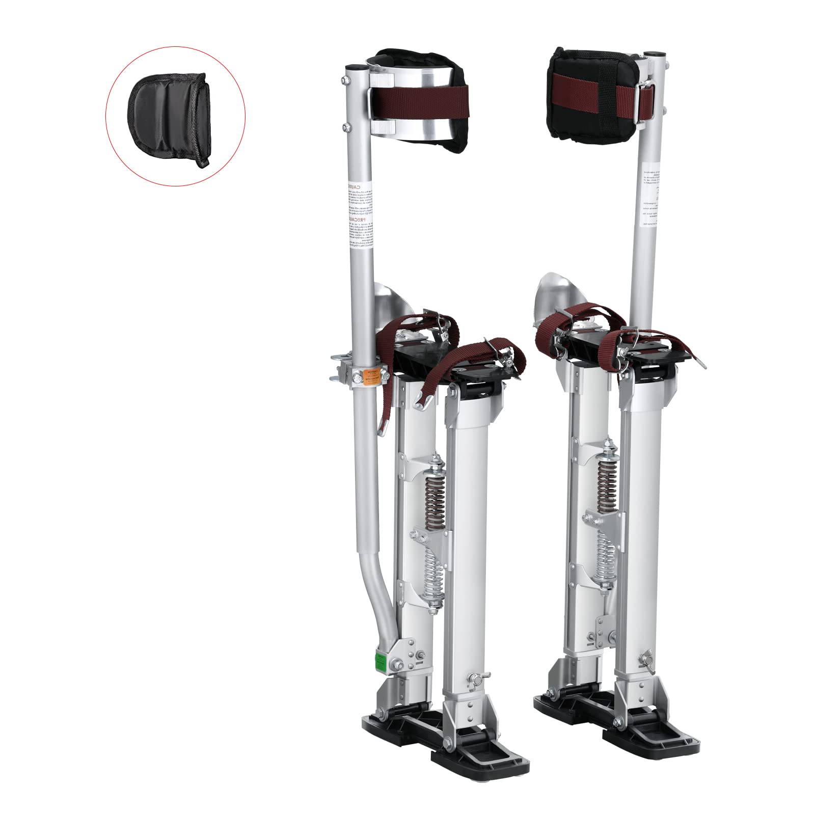 VEVOR Drywall Stilts, 18''30'' Adjustable Aluminum Tool Stilts with