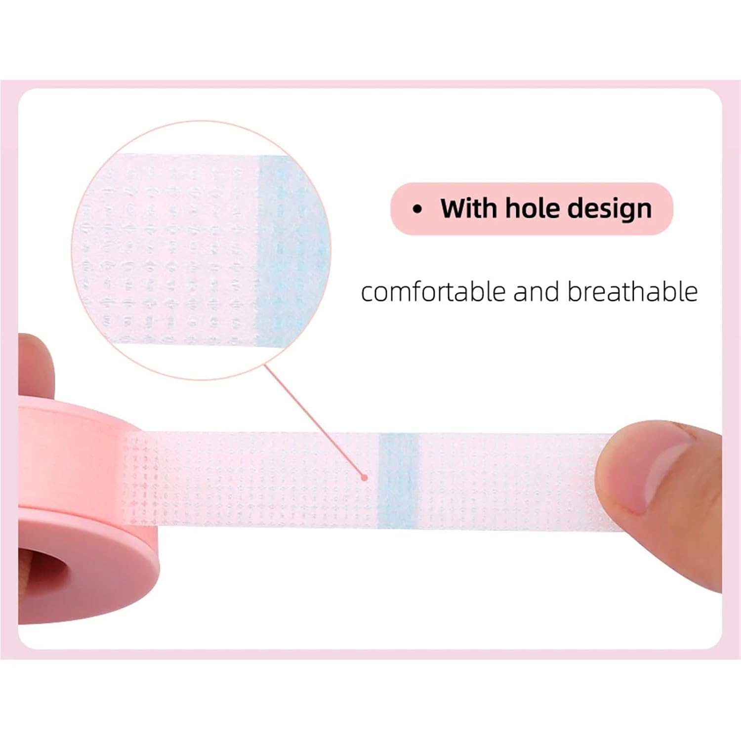 10Pcs Non-Woven Breathable Silicone Gel Eye Pad for Lash Extension Under Eye Patch Makeup Tool