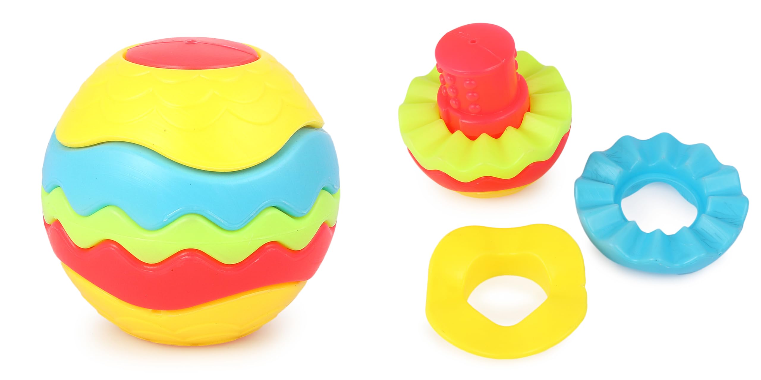 Asian Ball No 2 (Small) Activity and Learning Ball | Learning Toy for Kids | Toddler and Preschool Toys for Toddlers Size 10.5 Cm - Image 6 thumbnail