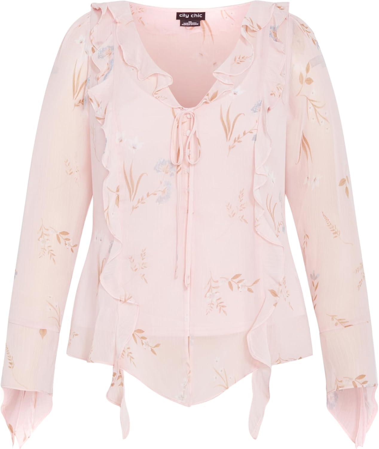 City Chic Women's Plus Size Top - Sweet Nothings - Image 4