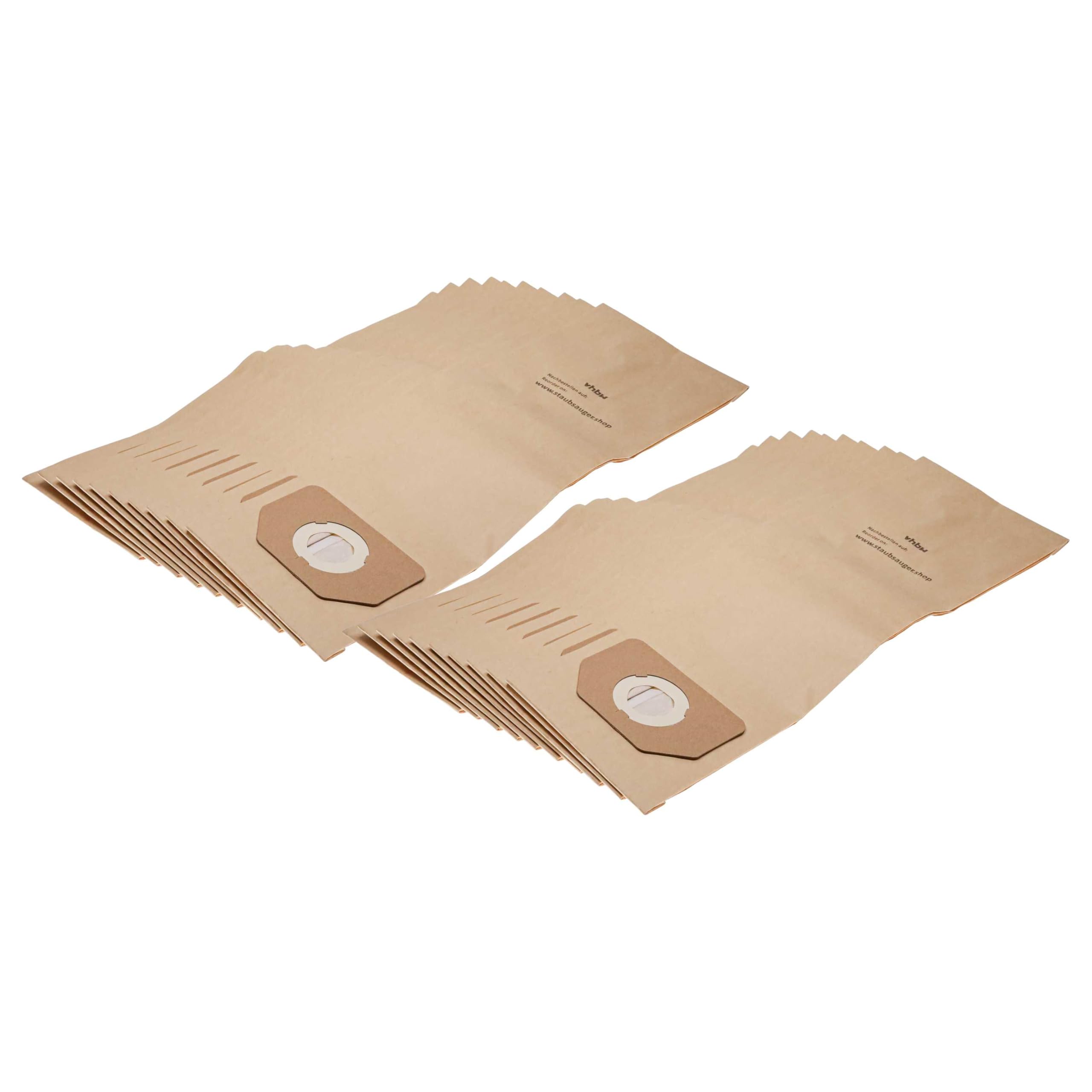 vhbw 20x Sacs compatible avec Ewt Industrial 30
