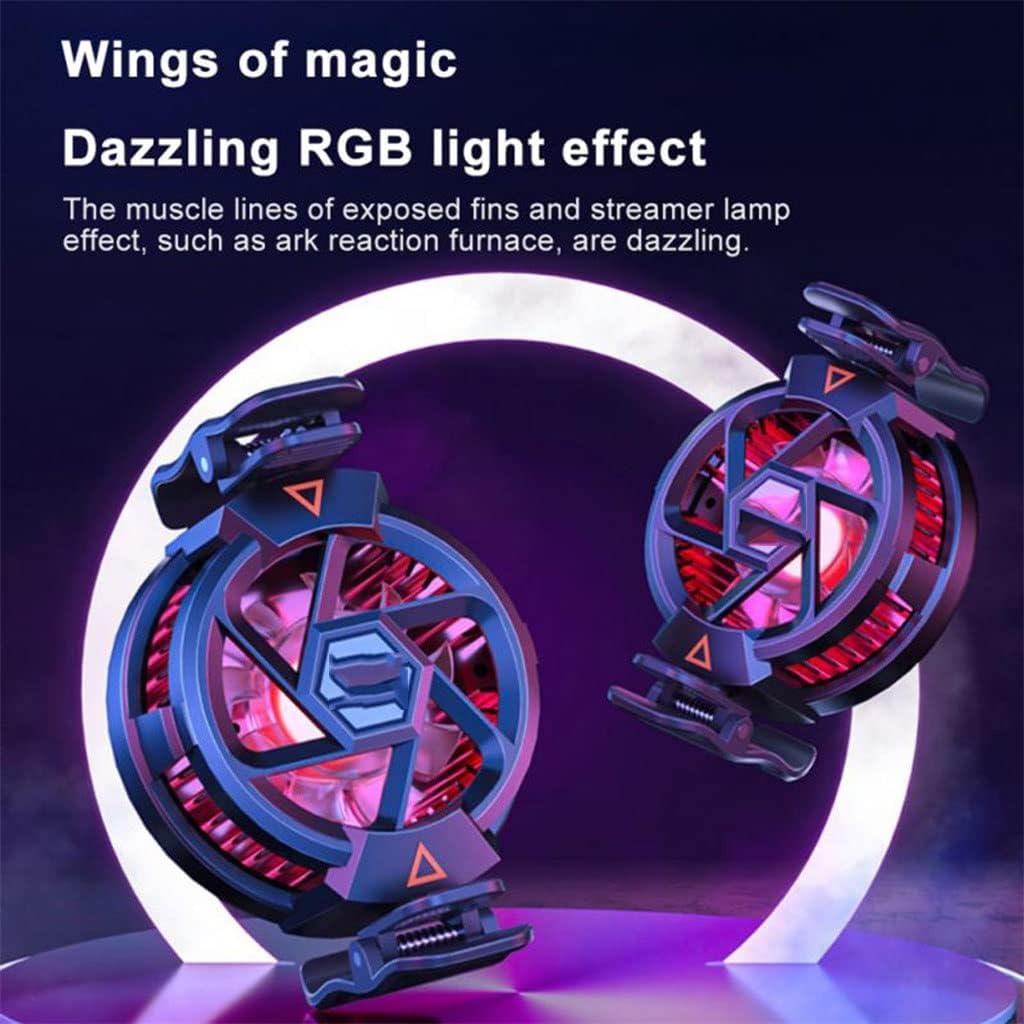 Mobile Phone Radiator Portable Semiconductor Heat Sink Mobile Gaming Cooling Fan Gamepad Cooler