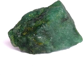 Untreated Raw Rough Emerald 87.50 Ct. Certified Uncut Healing Crystal Natural Green Emerald Gem