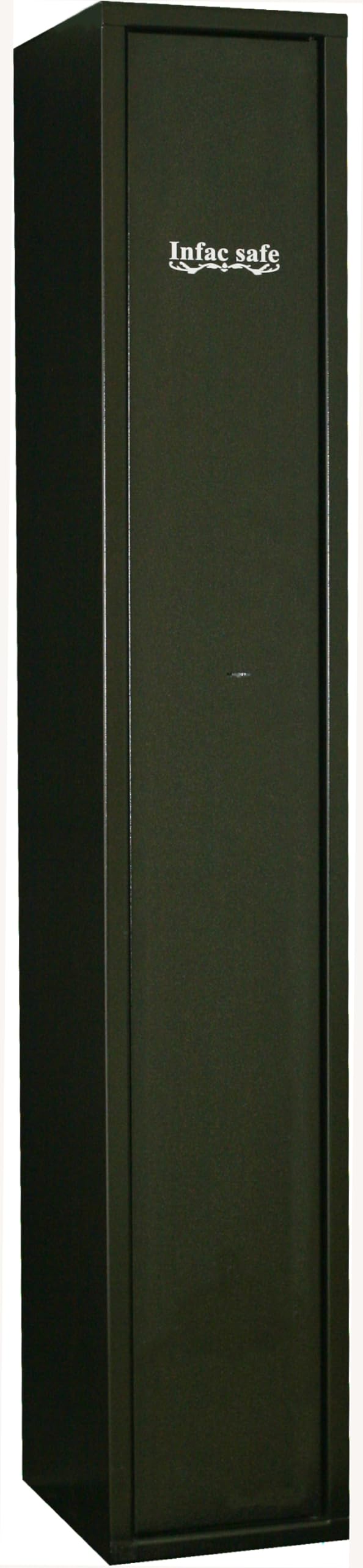 Safe S5 Armoire forte pour Armes en Acier | 4 Armes sans lunette + 1 dans la porte | Serrure à clé