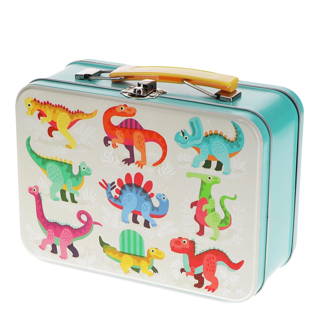 Rex London Bleu Iron Storage Box Dinosaures