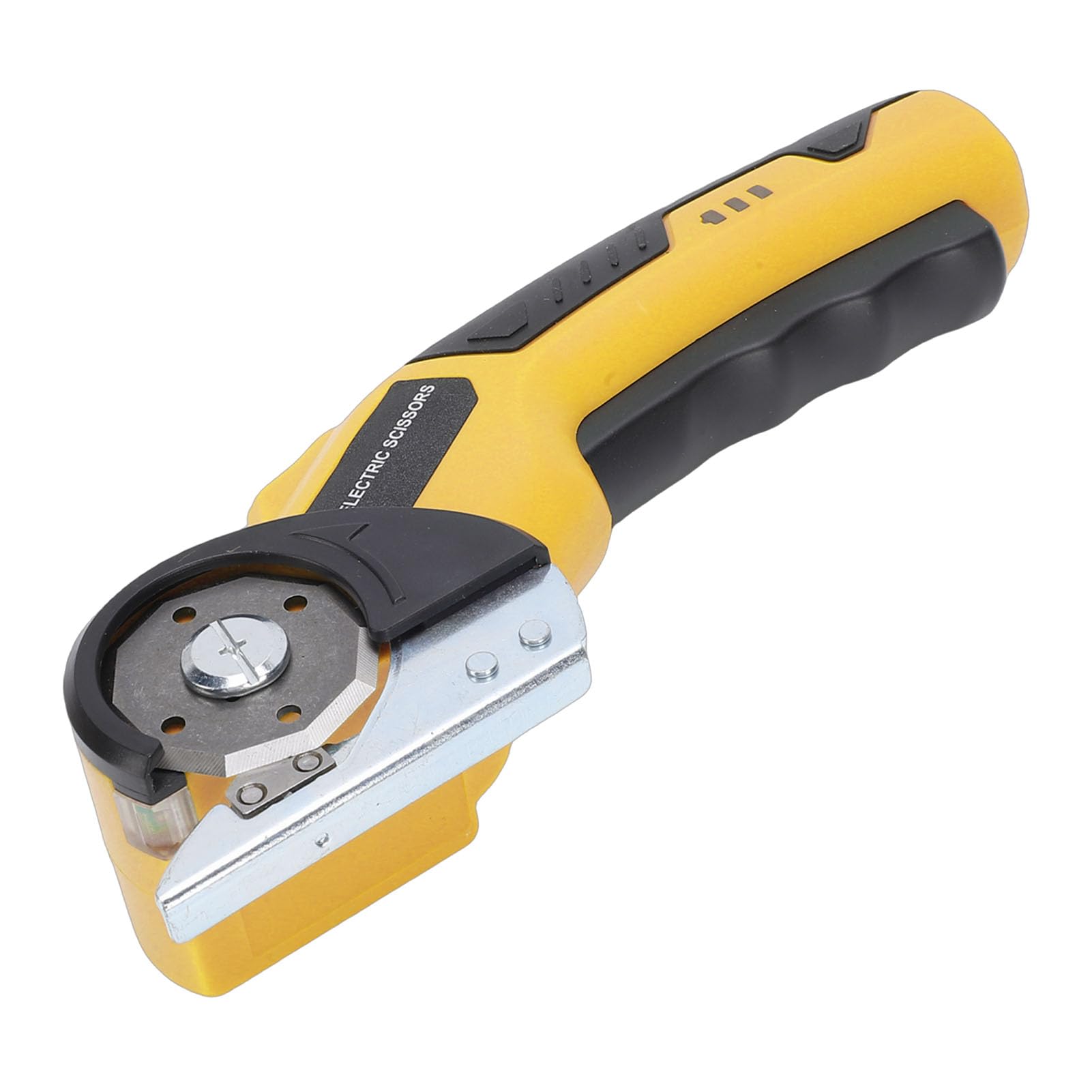 carton électrique Rechargeable, Boîte Portable avec Lumière LED pour Couper le Papier Peint 1/4 (Jaune)