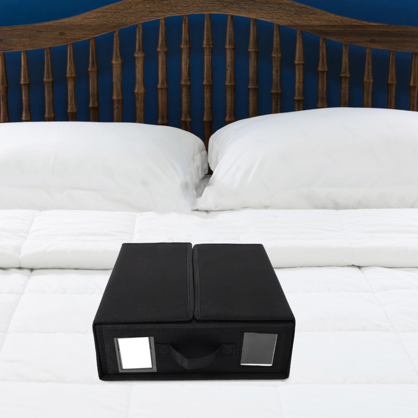 ULTECHNOVO Boîte de Rangement Pliable pour Couverture et Draps, Organisateur Léger Fermeture Éclair, pour Placard et Chambre à Coucher