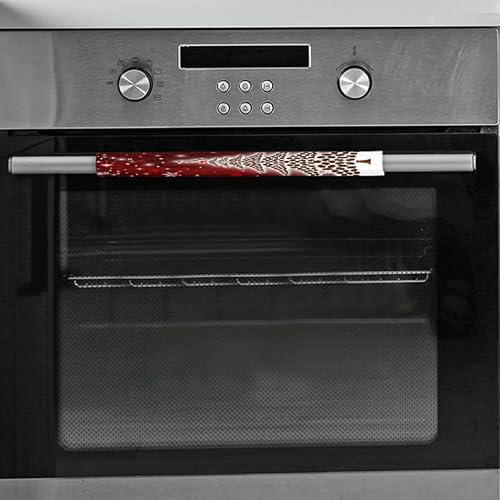 Vista 14 de Pardick Juego de 2 fundas para manija de puerta de refrigerador, huevo de madera de Pascua, lavable, para nevera, lavavajillas, Mocrowave, horno, z