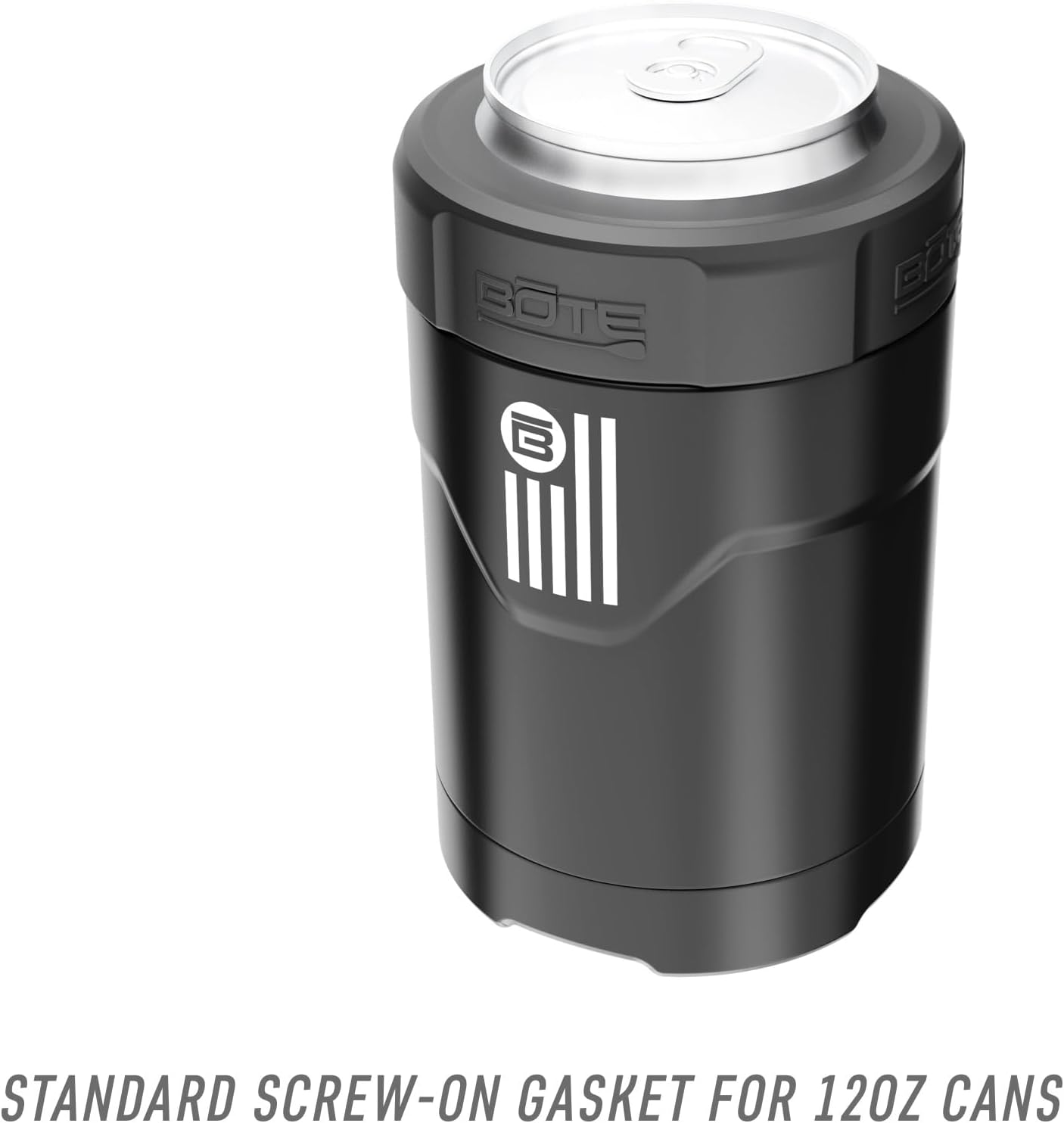 BOTE MagnePod Drinkware MAGNEChill Can Cooler Shorty Size Adaptable Switch Ring Keeps Beer Soda Cold Can Insulated Attach Magnetically to Compatible SUPs Kayaks Floats 12 oz Multiple Colors