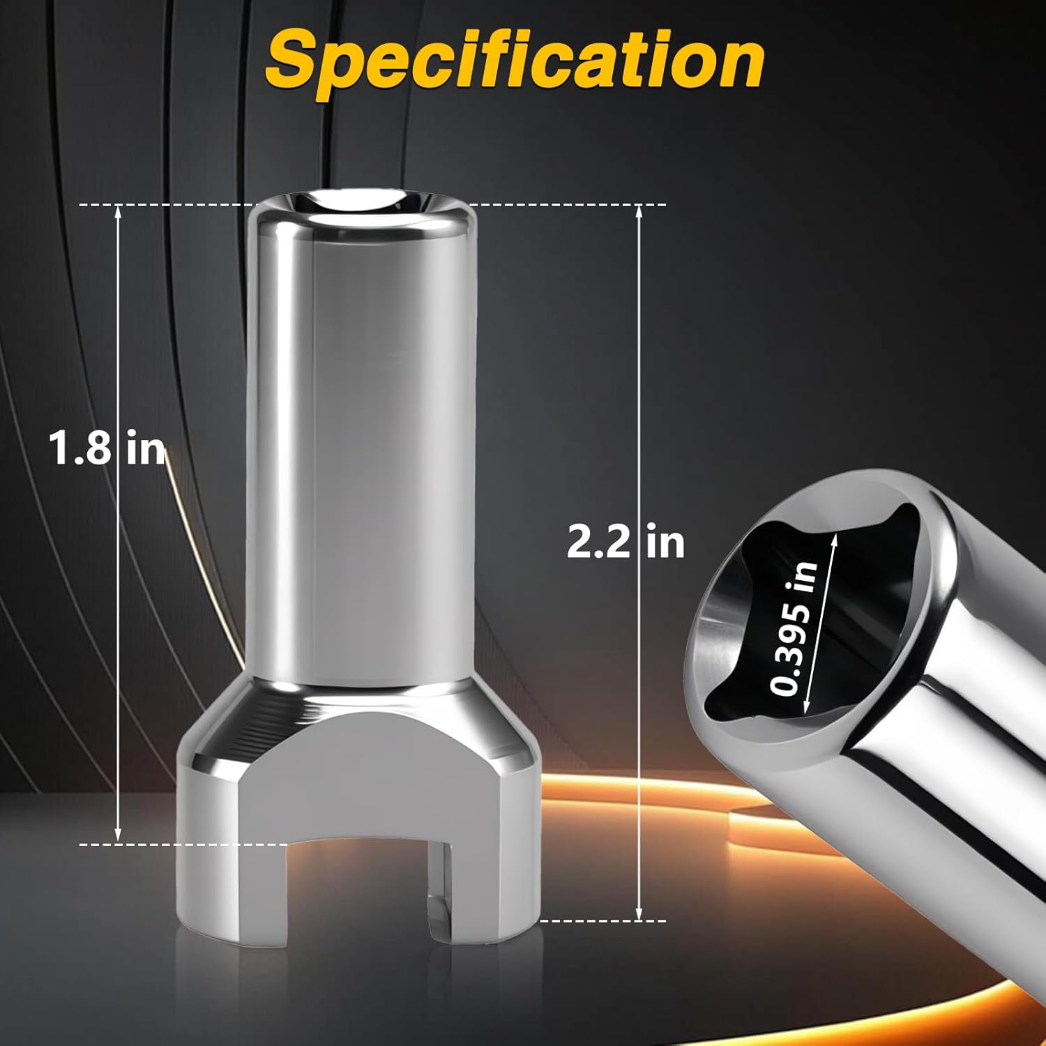 Stainless Steel 3/4" Strut Channel Adapter, Nuts & Bolts Drill Bit Socket Wrench Tool for 19mm Bolt Head Compatible with 1-5/8" 2-7/16" Channels and Struts