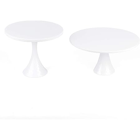 Aazon.co | Jinsongdafa Porcelain Cake Stand, Round Dessert Stand, Cupcake Stand For Birthday - View #7