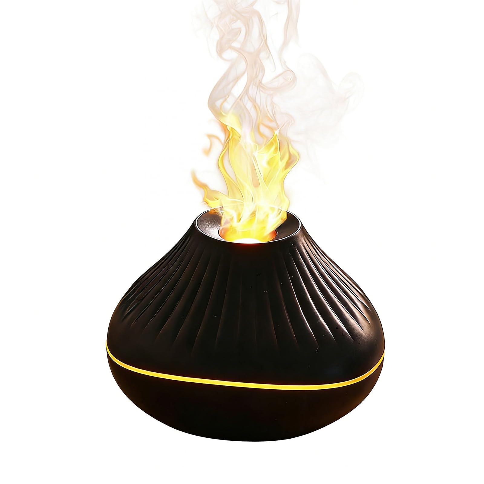 Diffuseur humidificateur d'air ThreeH volcan 160ml avec lampe LED et arrêt automatique