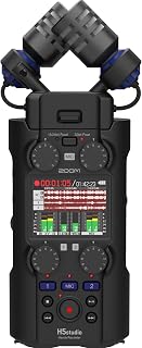 ZOOM(ズーム) H5 Studio ハンディレコーダー 録音 ASMR | DGP2025受賞,マイクカプセル交換型,32bit float,32ビットフロート,4トラック,音割れ防止,超低ノイズ,XLR,オーディオインターフェース,ポッドキャスト,映像制作