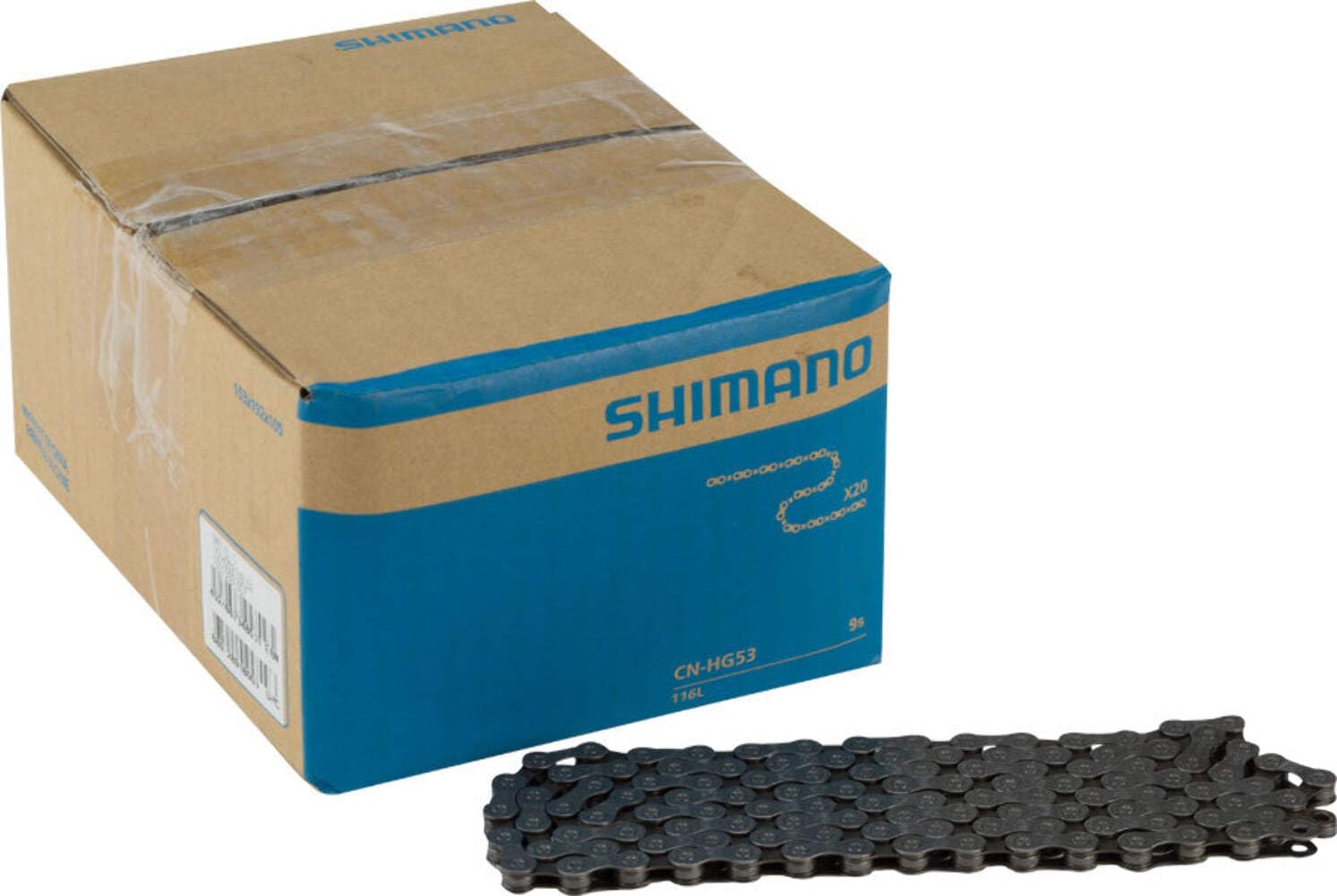 Amazon.com : SHIMANO 9-Speed Bicycle Chain - CN-HG53-20 Piece Bulk