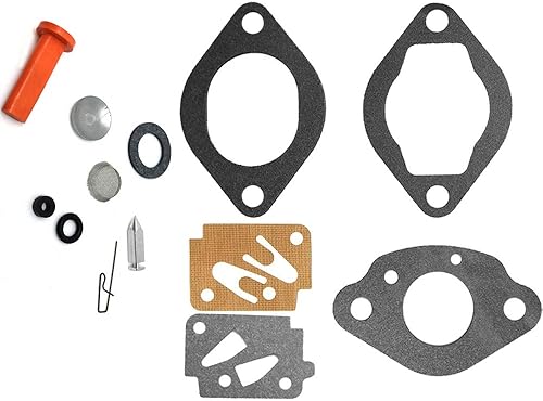 JJFENG Kit de reparación de carburador para motor fueraborda Eska Sears Ted Williams Tecumseh 1961-1987