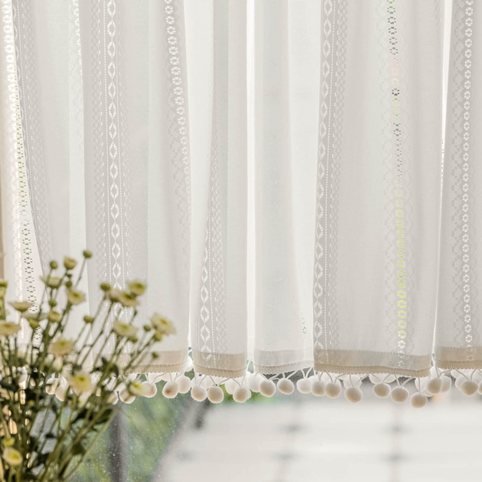 Rideaux transparents de ventilation pour créer une décoration de chambre princesse lumineuse